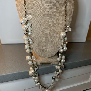 Cluster Pearl Necklace